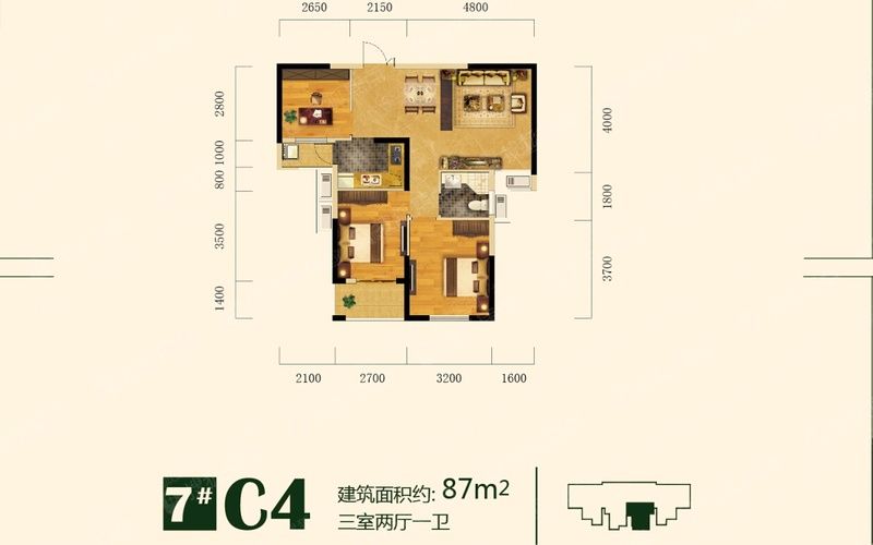 卧龙墨水湖边户型图